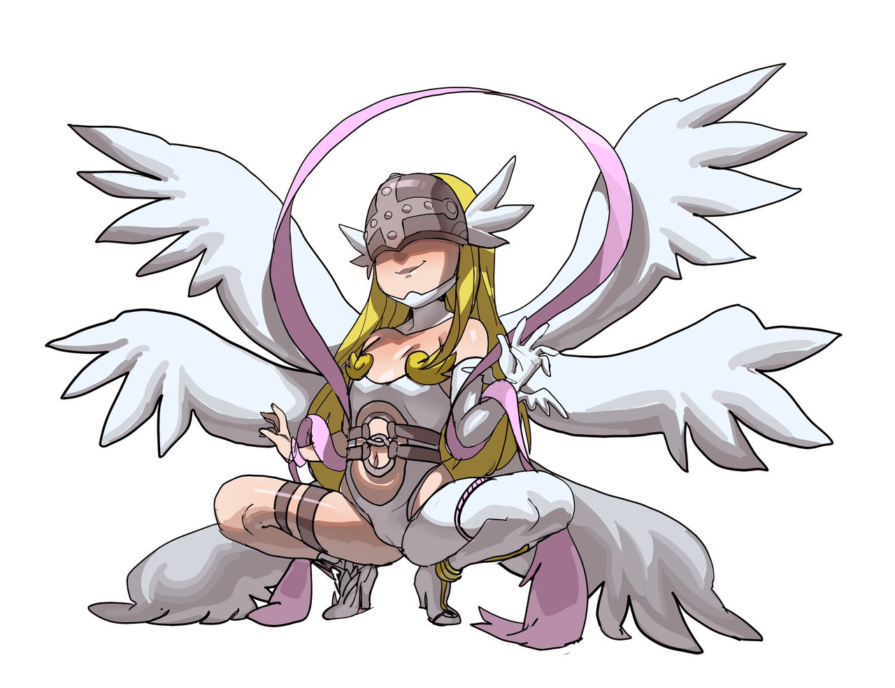 Digimon angewomon nude.