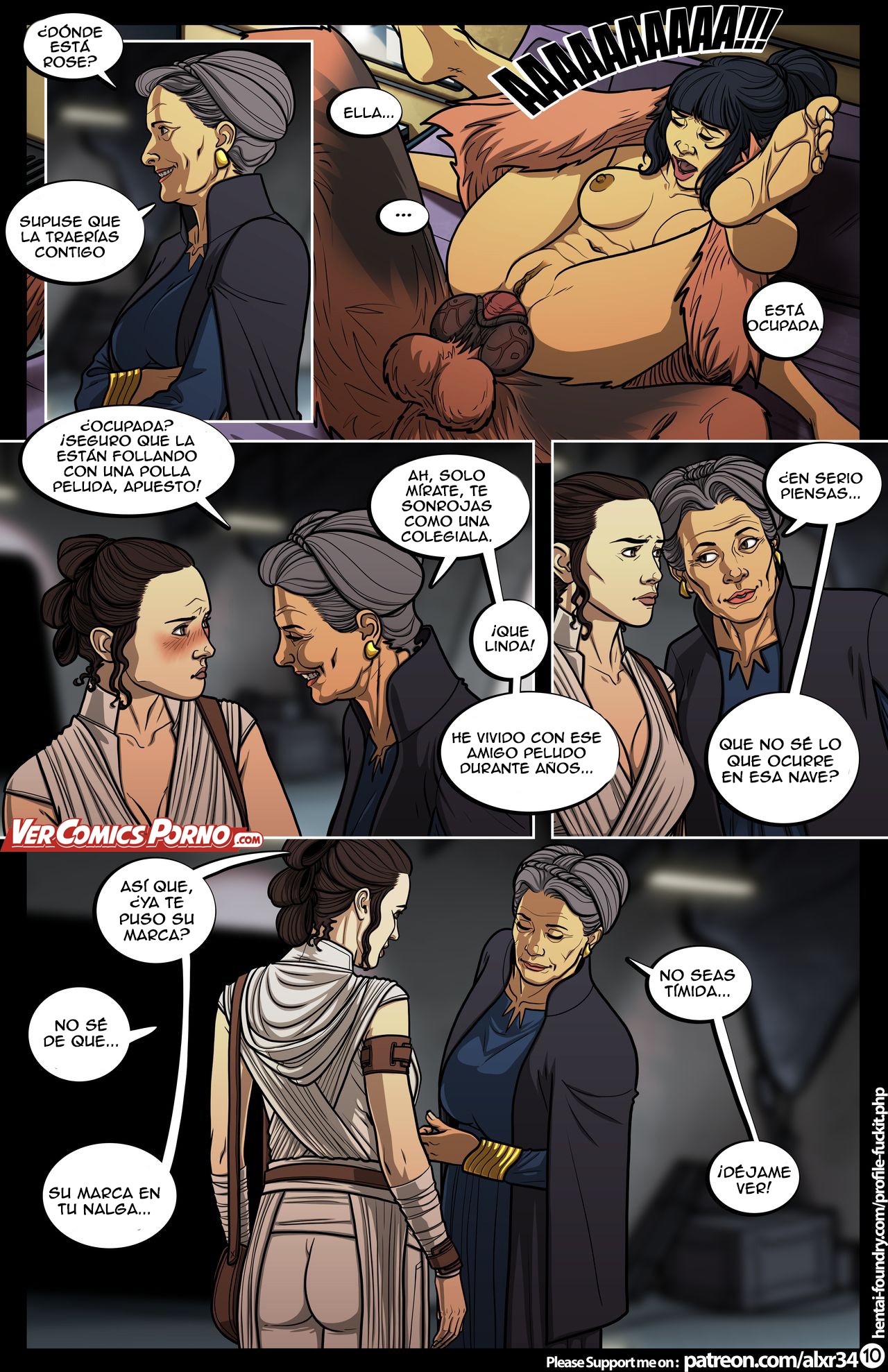 A Complete Guide to Wookie Sex III - Page 11 - HentaiEra