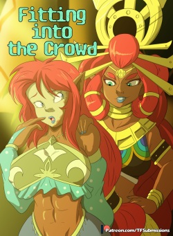 TFSubmissions -  Fitting in to the Crowd - LoZ BotW transformation gender/bender comic