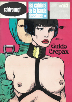 CREPAX - Les cahiers de la bande dessinée n°52