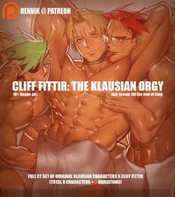 Cliff Fittir- The Klausian Orgy  - 18+ Image Set