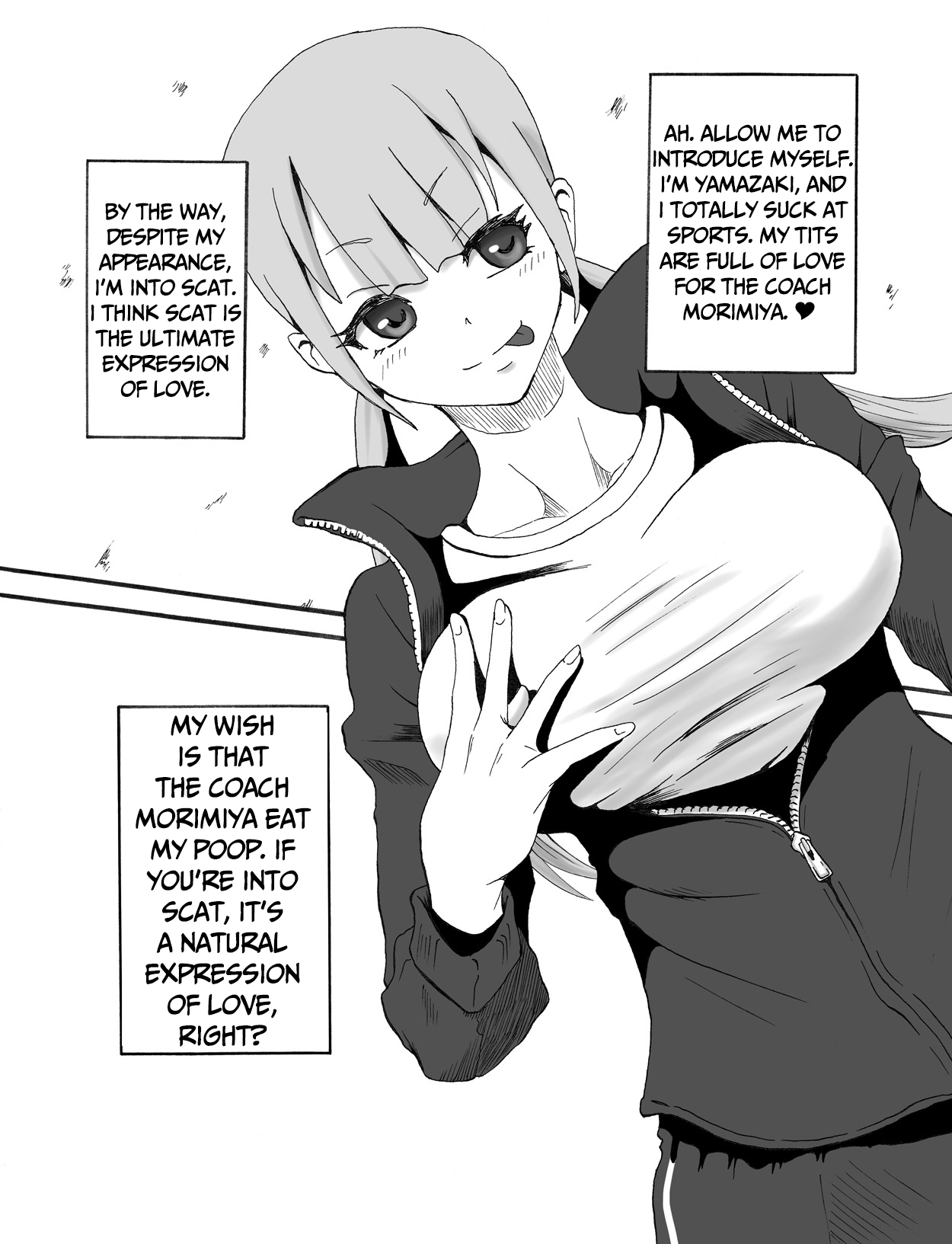 Coach Watashi no Unko Tabetekudasai! | Coach, Please Eat My Poop! =Mr.MPD=  - Page 4 - HentaiEra