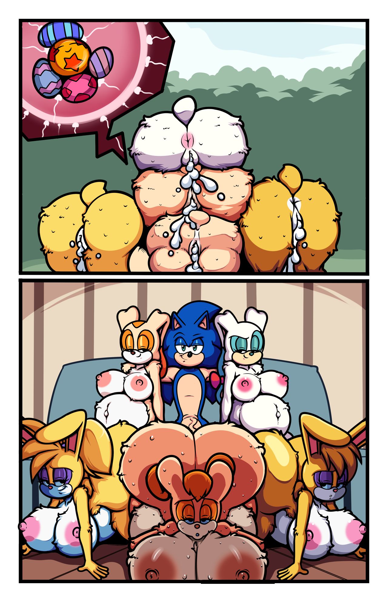 Sonic Girls Easter - Page 7 - HentaiEra