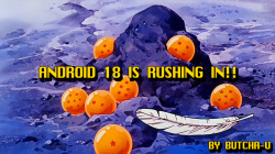 Hachamecha ga Oshiyosetekurun Ho~o!!! | Android 18 is rushing in!!   =Mongolfier+Vile=