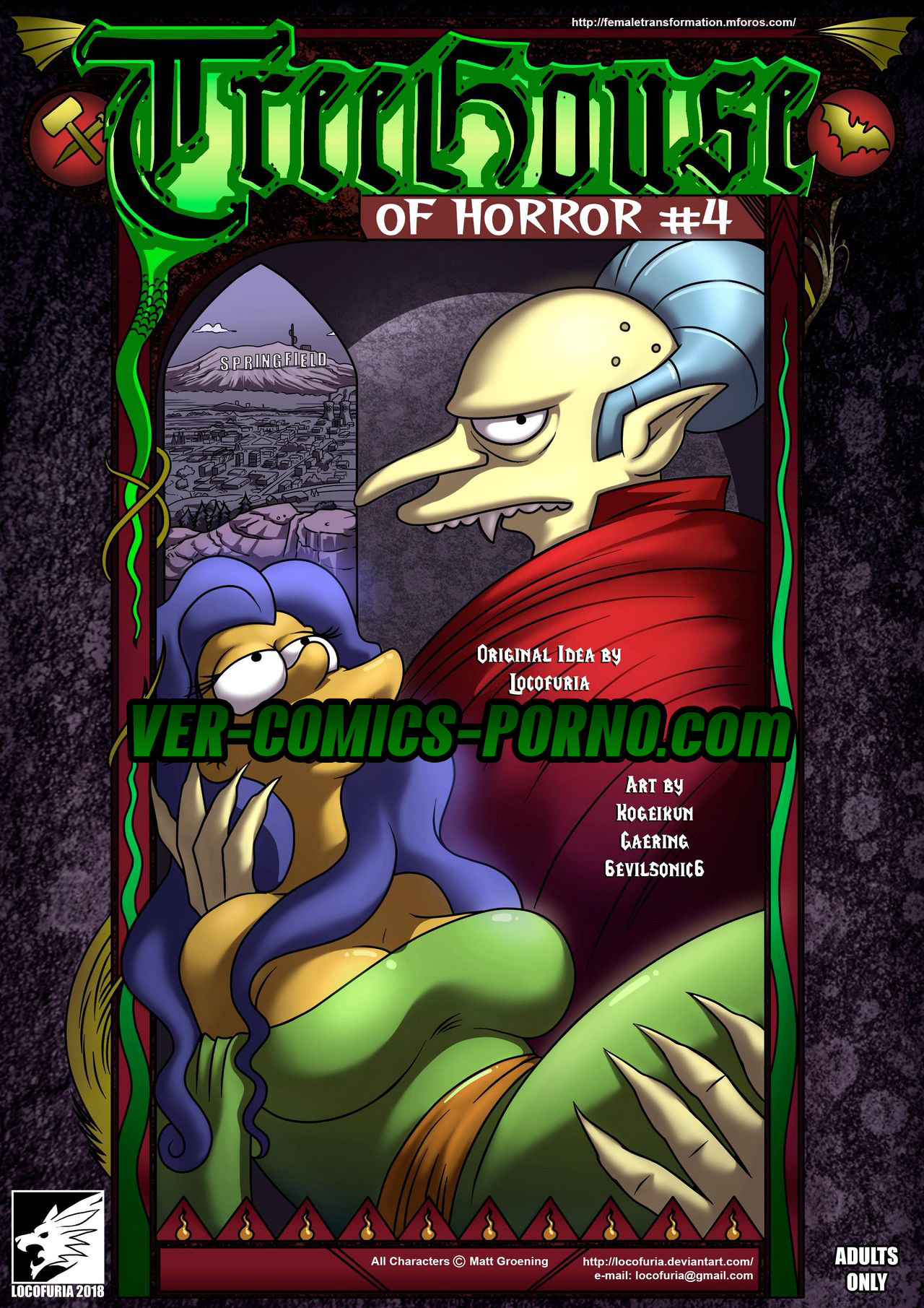 Treehouse of Horror #4 español - Page 1 - HentaiEra