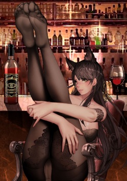 atago in the bar