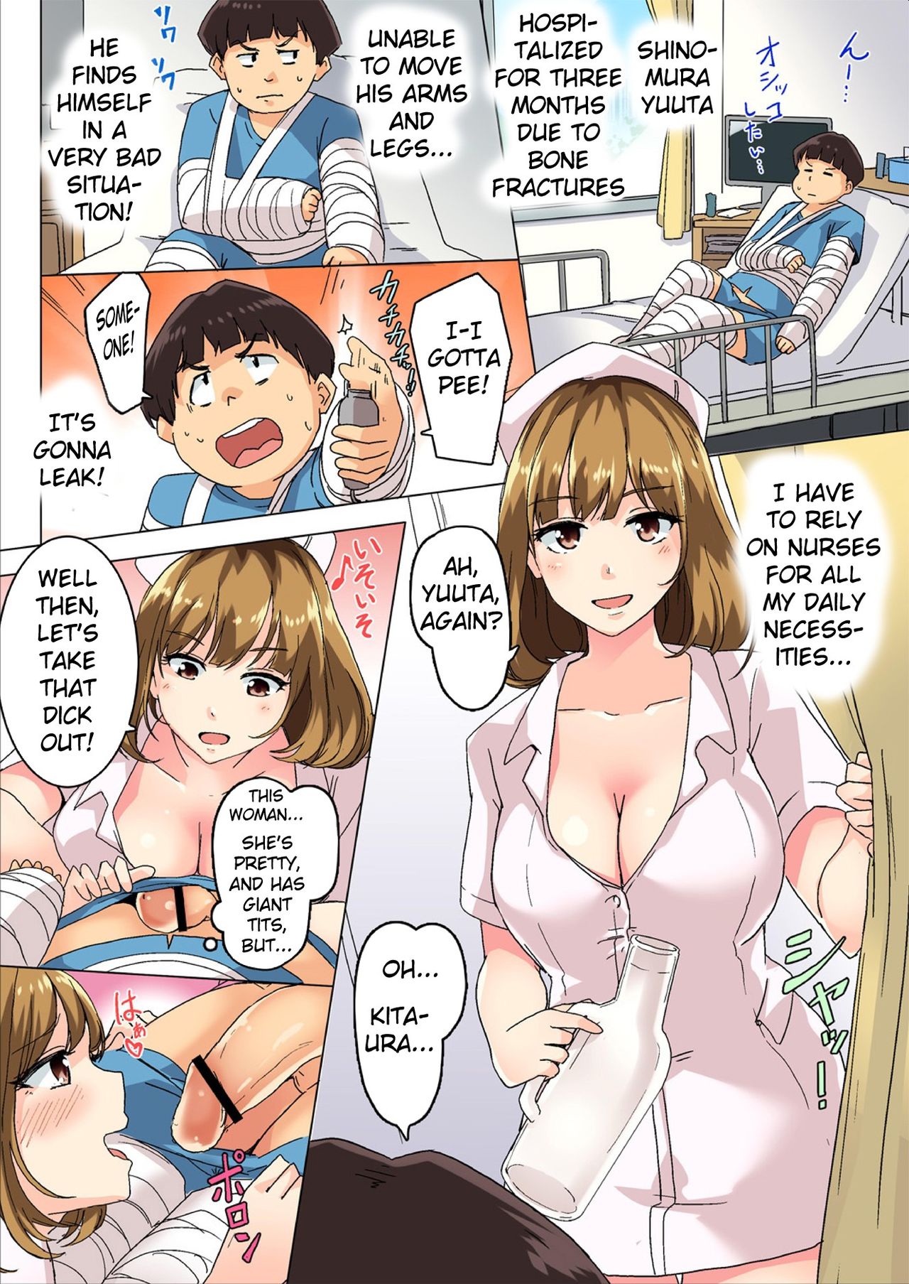 Sundome Nurse no Monzetsu Chiryou!? Kore wa Sex de wa Naku, Ochuusha desu -  Page 2 - HentaiEra