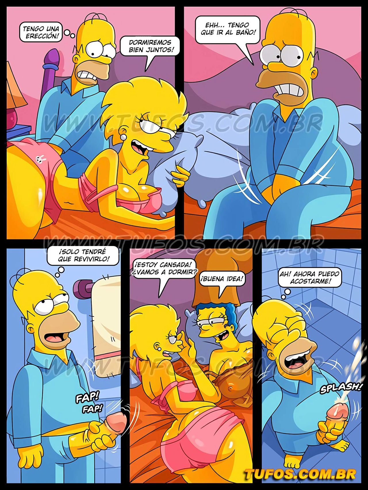 Durmiendo En La Cama De Mis Padres Los Simpsons Page 4 HentaiEra 