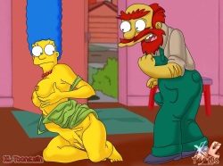 - Marge Cheating On Homer With Willy