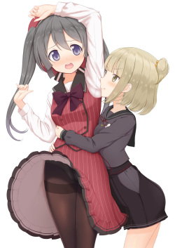 Charu & Shizuka Armpit Licking