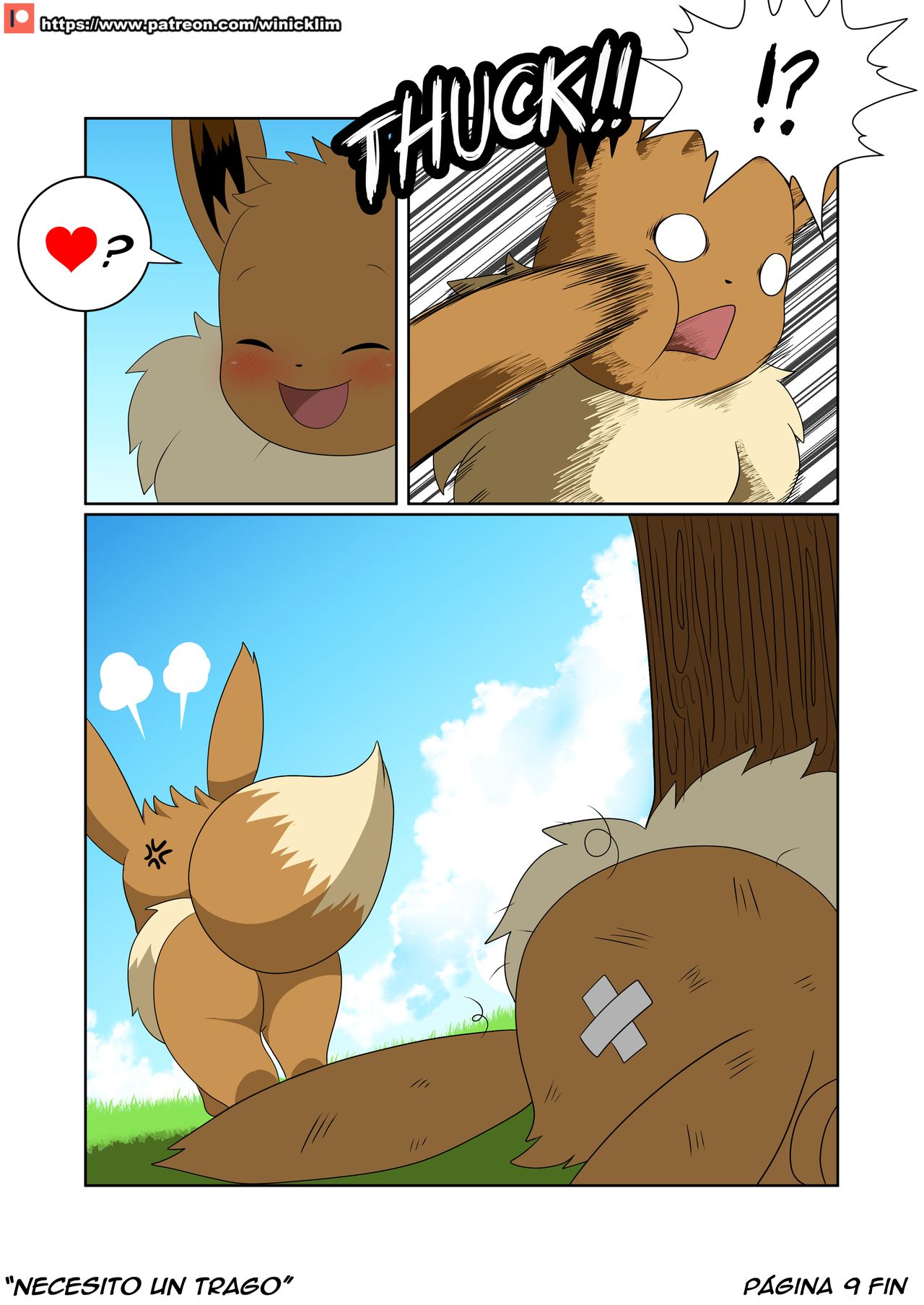 Necesito Un Trago - por Winick-Lim Comic Eevee - Page 10 - HentaiEra