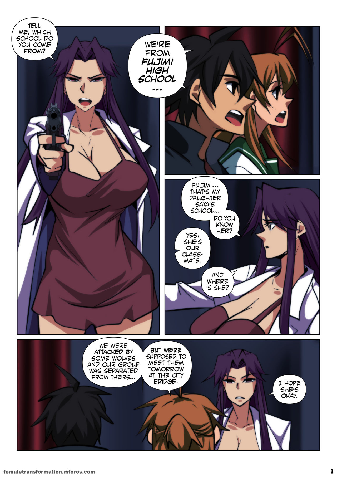 H.O.T.W. High School of the Werewolf - Page 4 - HentaiEra