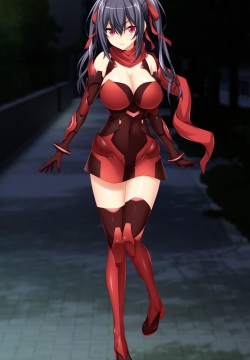 Defeated Indecent Beast Hunter, Scarlet Flame Princess Asuka Yukai