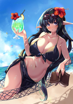 Artist - 瑠璃ららこ (Pixiv id - 565736)