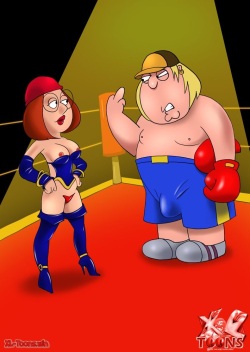 Chris And Meg From Family Guy Fucking On The Ring