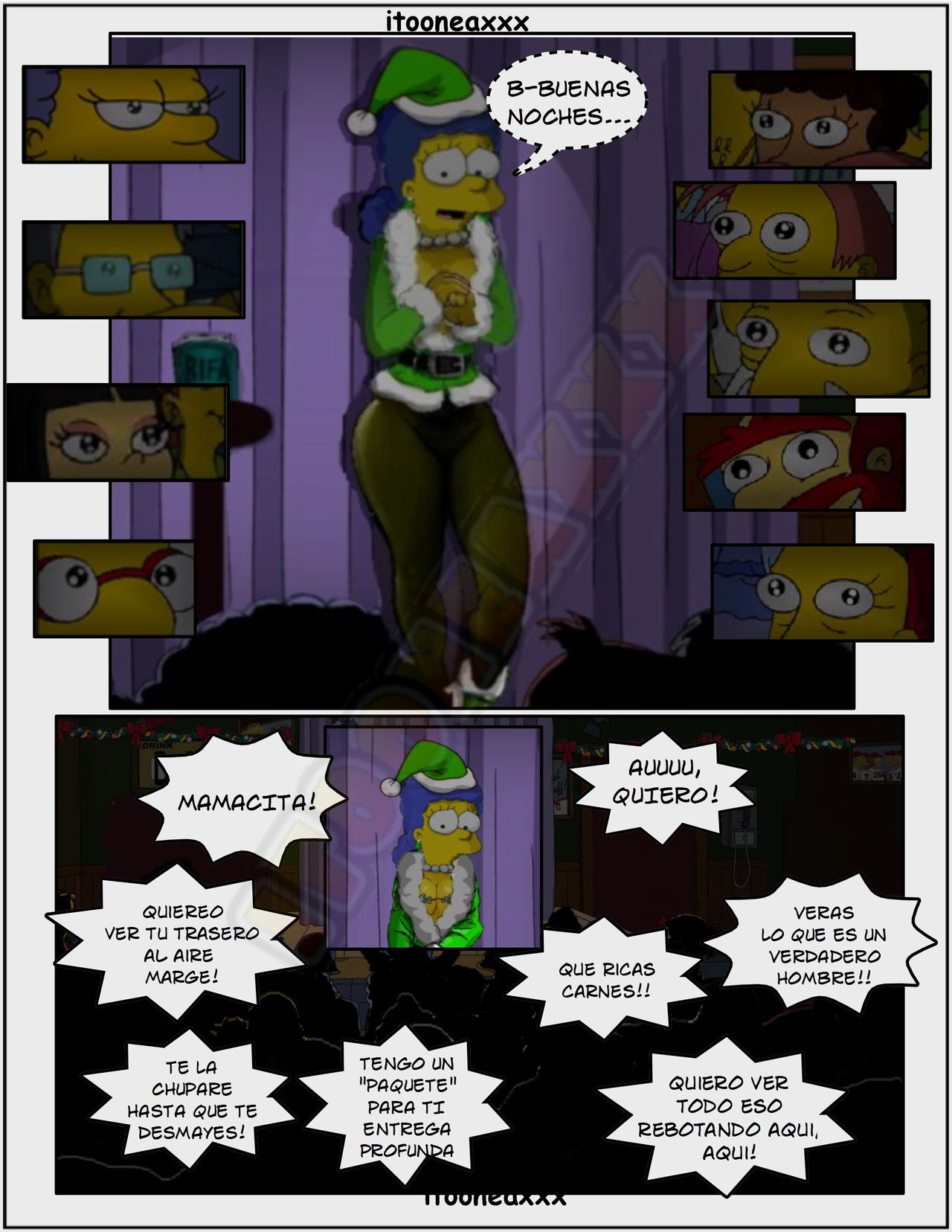 Simpsons xxx - Sexy Navidad - Page 12 - HentaiEra