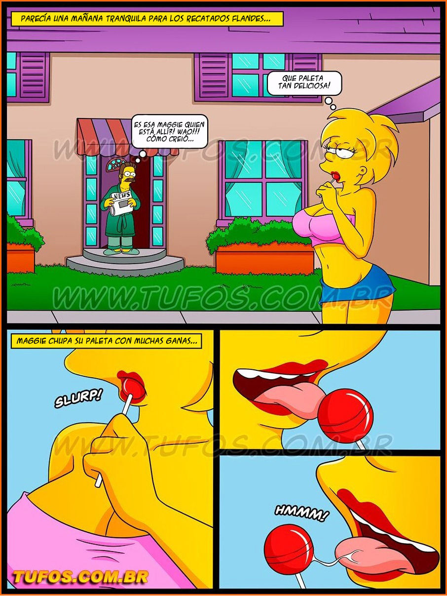 La Paleta del Pecado Los Simpsons Porno - Page 2 - HentaiEra