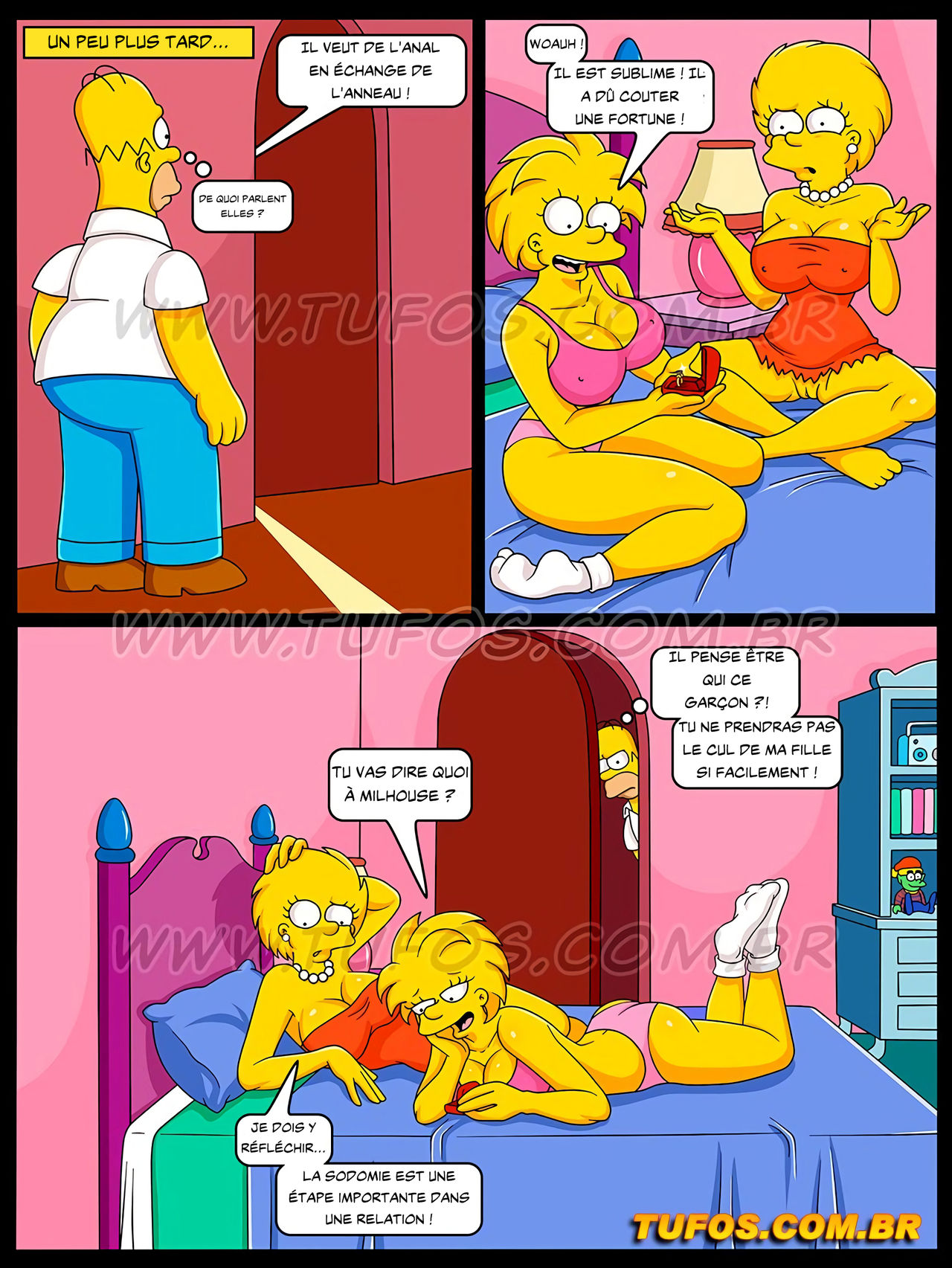 Les Simpson - Le Précieux Anneau Familial - Page 4 - HentaiEra