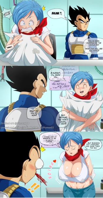 Big Tits Bulma Hentai - Bulma's New Boobs - HentaiEra