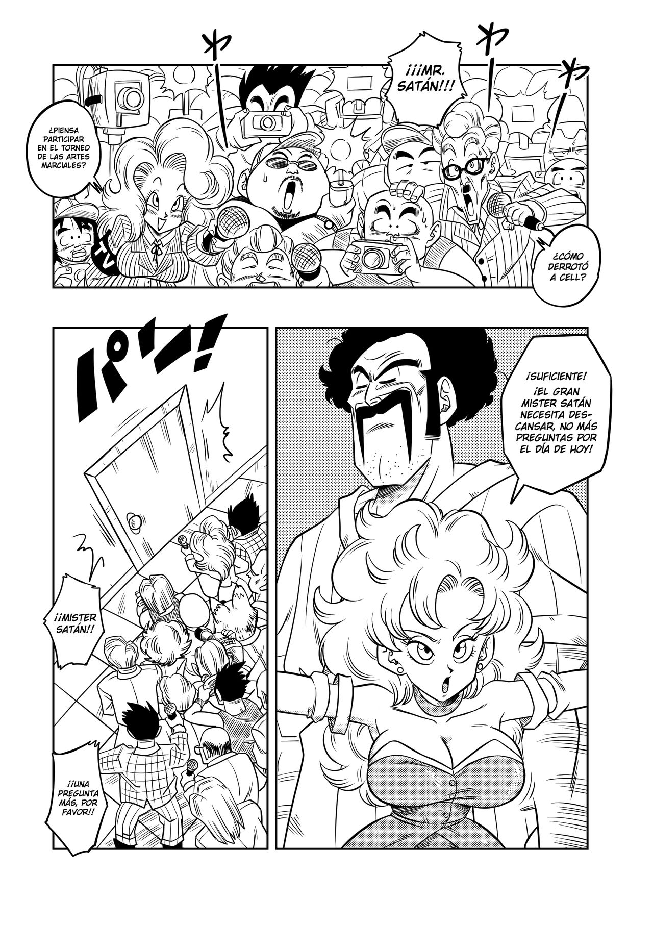 Mister Satan no Himitsu no Training El Entrenamiento Secreto de  